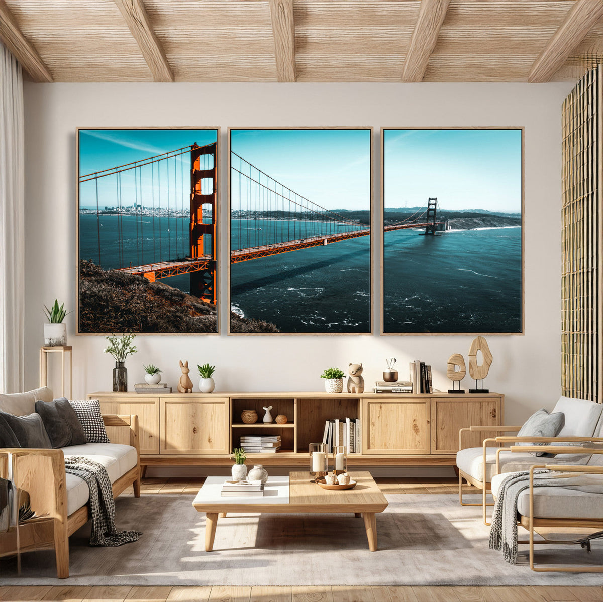 Golden Gate Bridge Wall Art Canvas Print – San Francisco