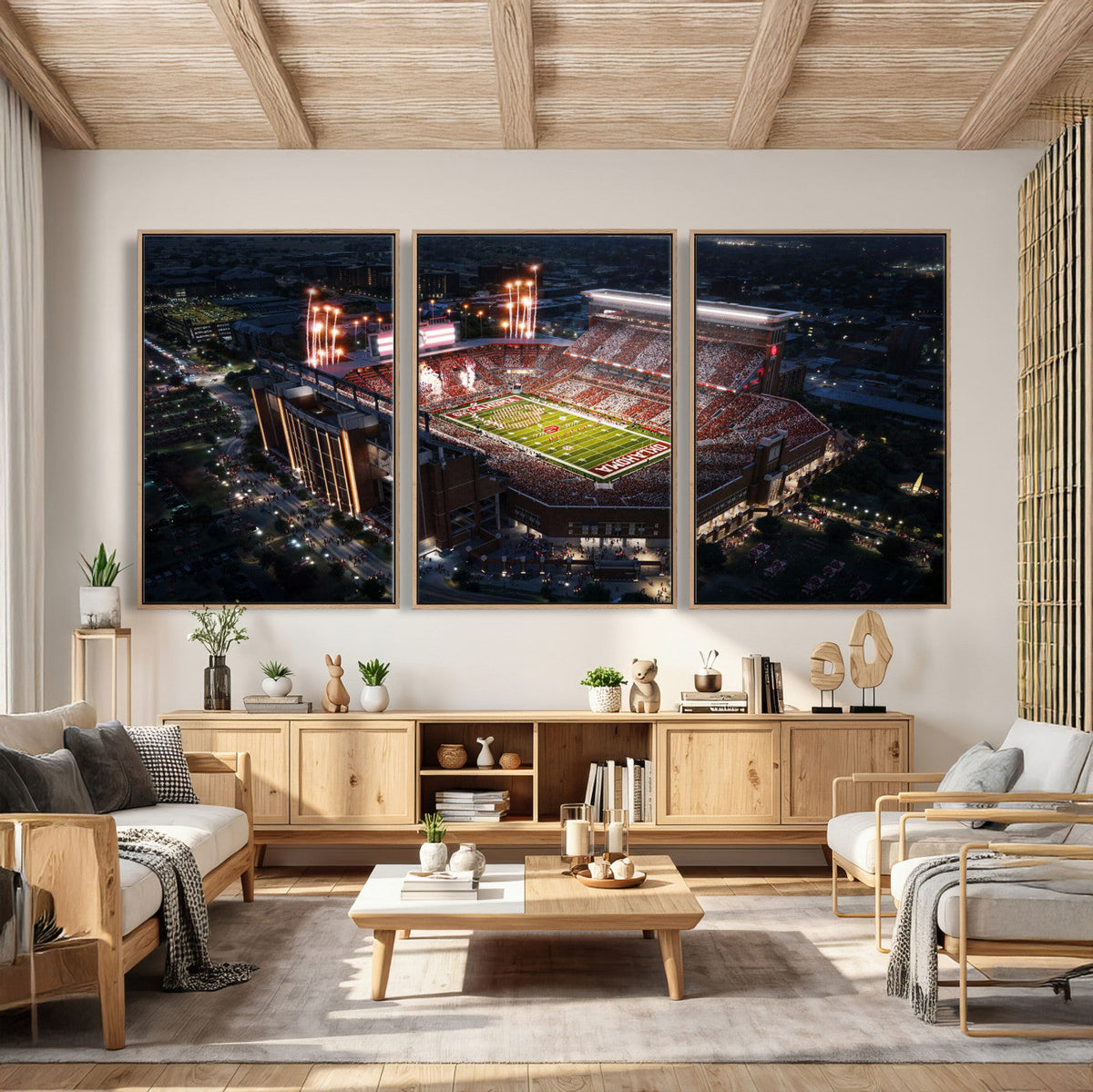 Oklahoma Memorial Stadium - Gaylord Memorial Stadium Wall