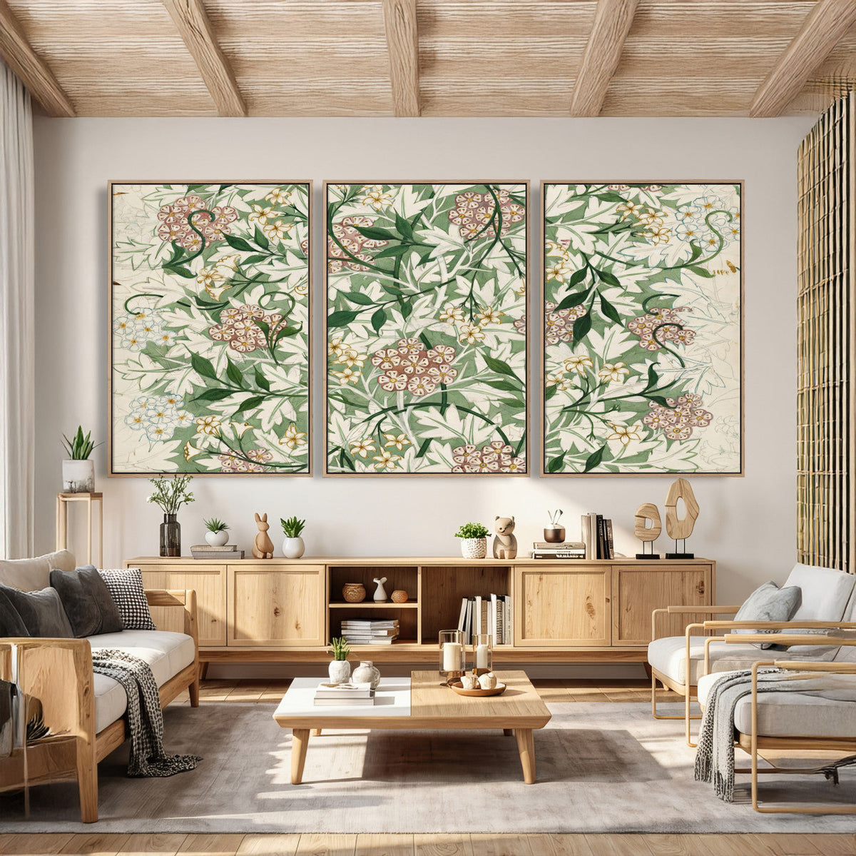 William Morris Jasmine 1872 Canvas Wall Art — Arts and