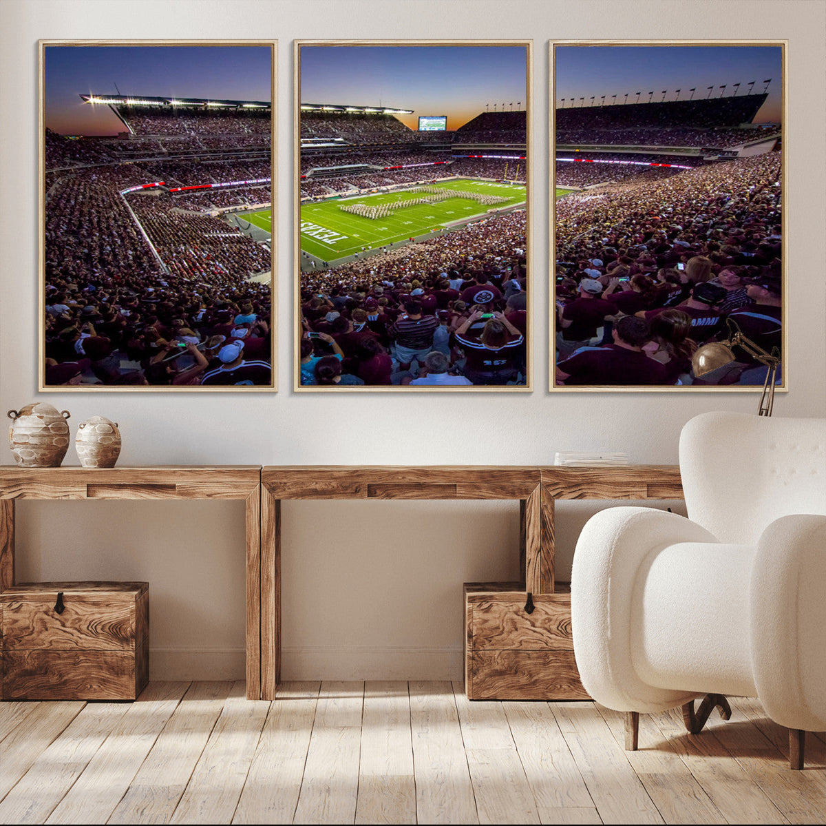 Texas A&M University Aggies Football Team Print - College