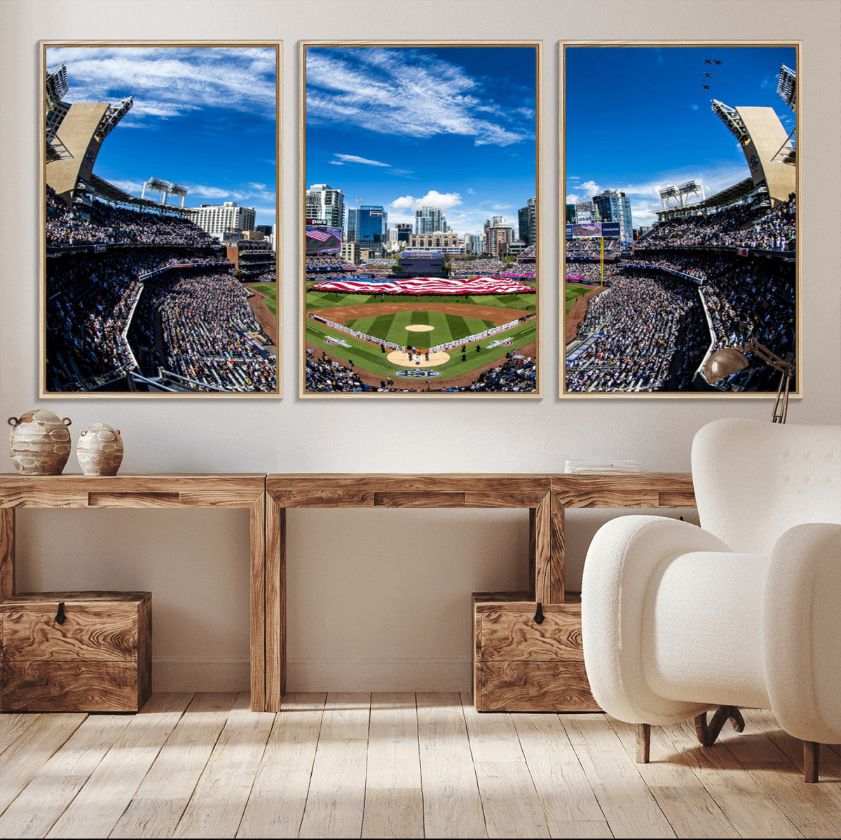 San Diego Padres Baseball Team Print - Petco Park Stadium
