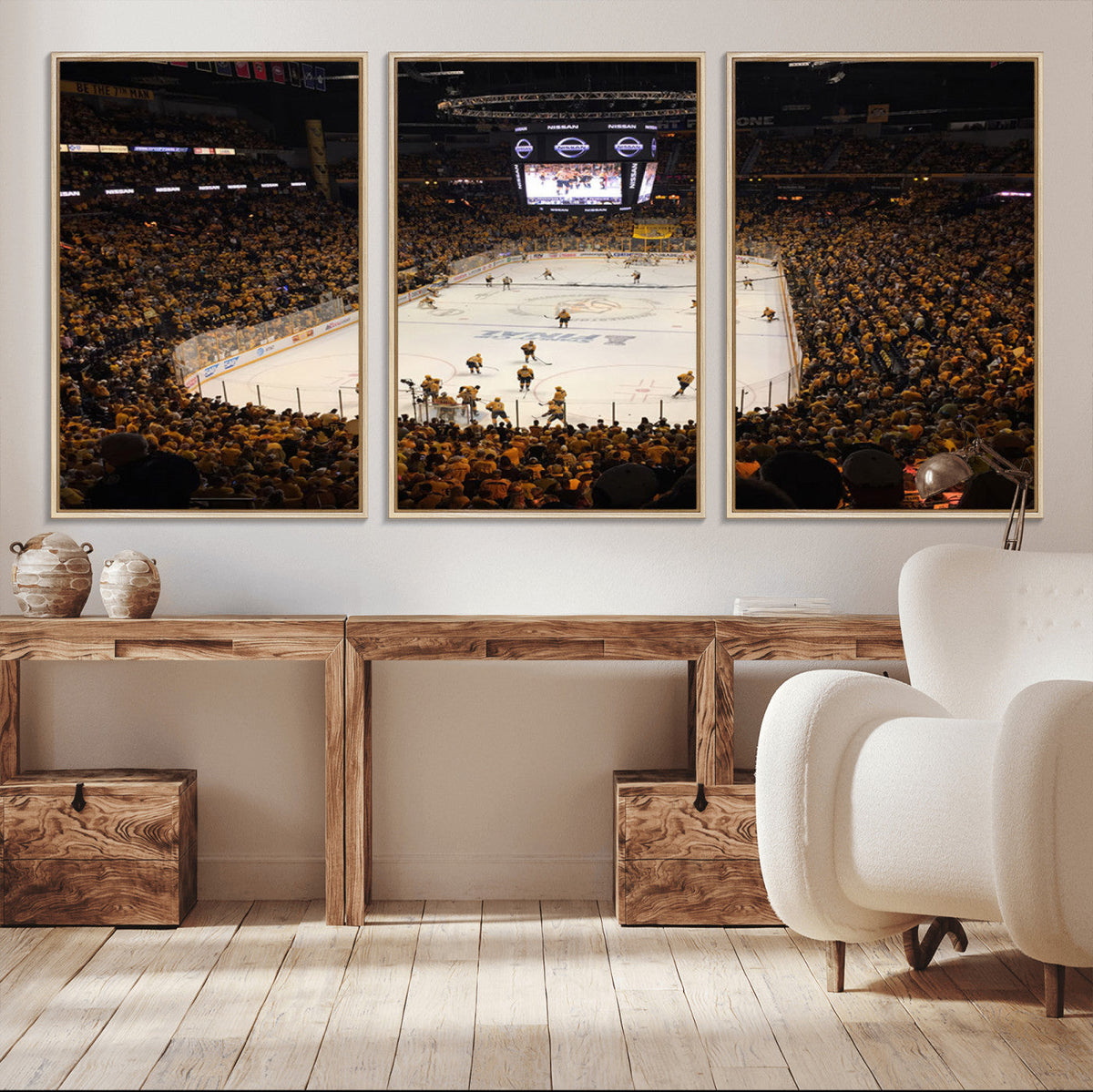Bridgestone Arena - Nashville Predators Hockey Team Print -