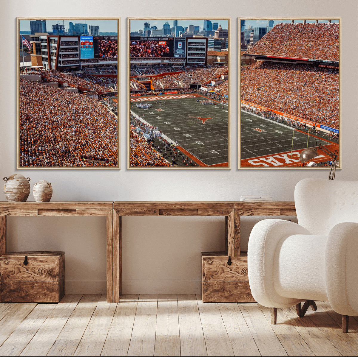 University of Texas Longhorns Football Team Print - Austin