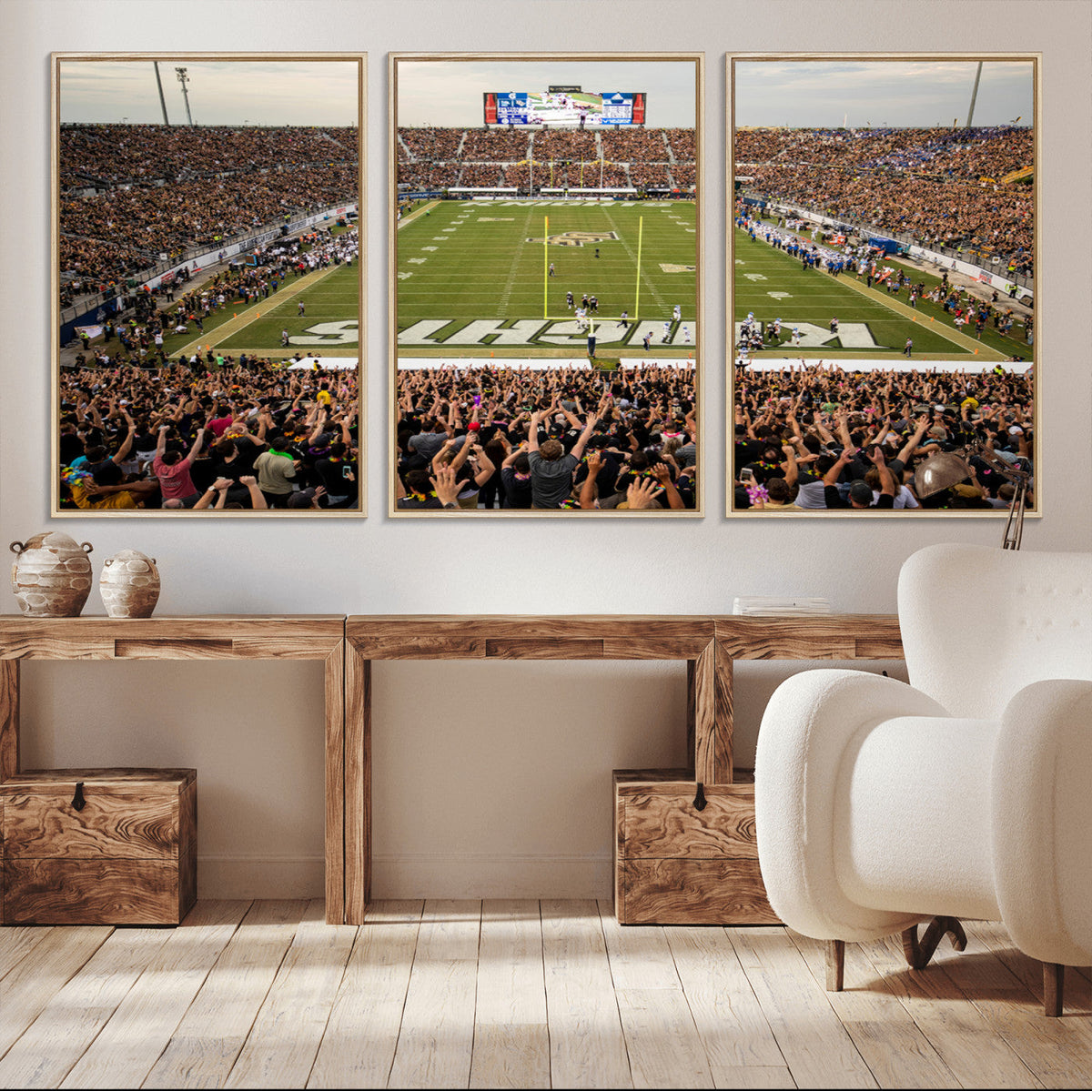 UCF Knights Football Team Print - Orlando FBC Mortgage
