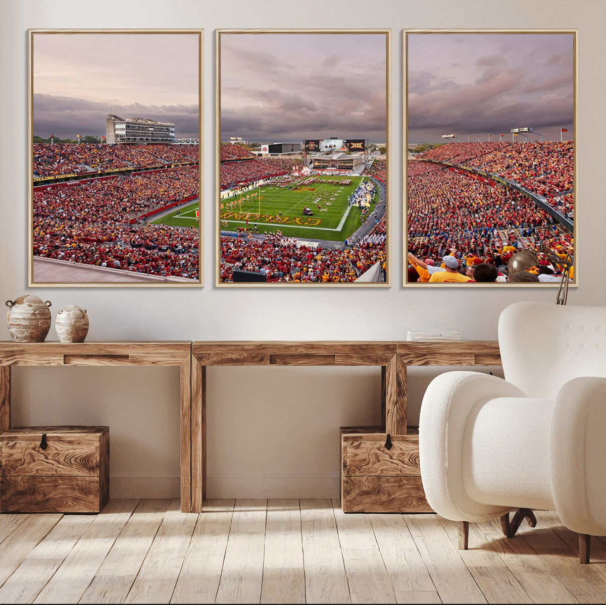 Iowa State University Cyclones Football Team Print - Ames