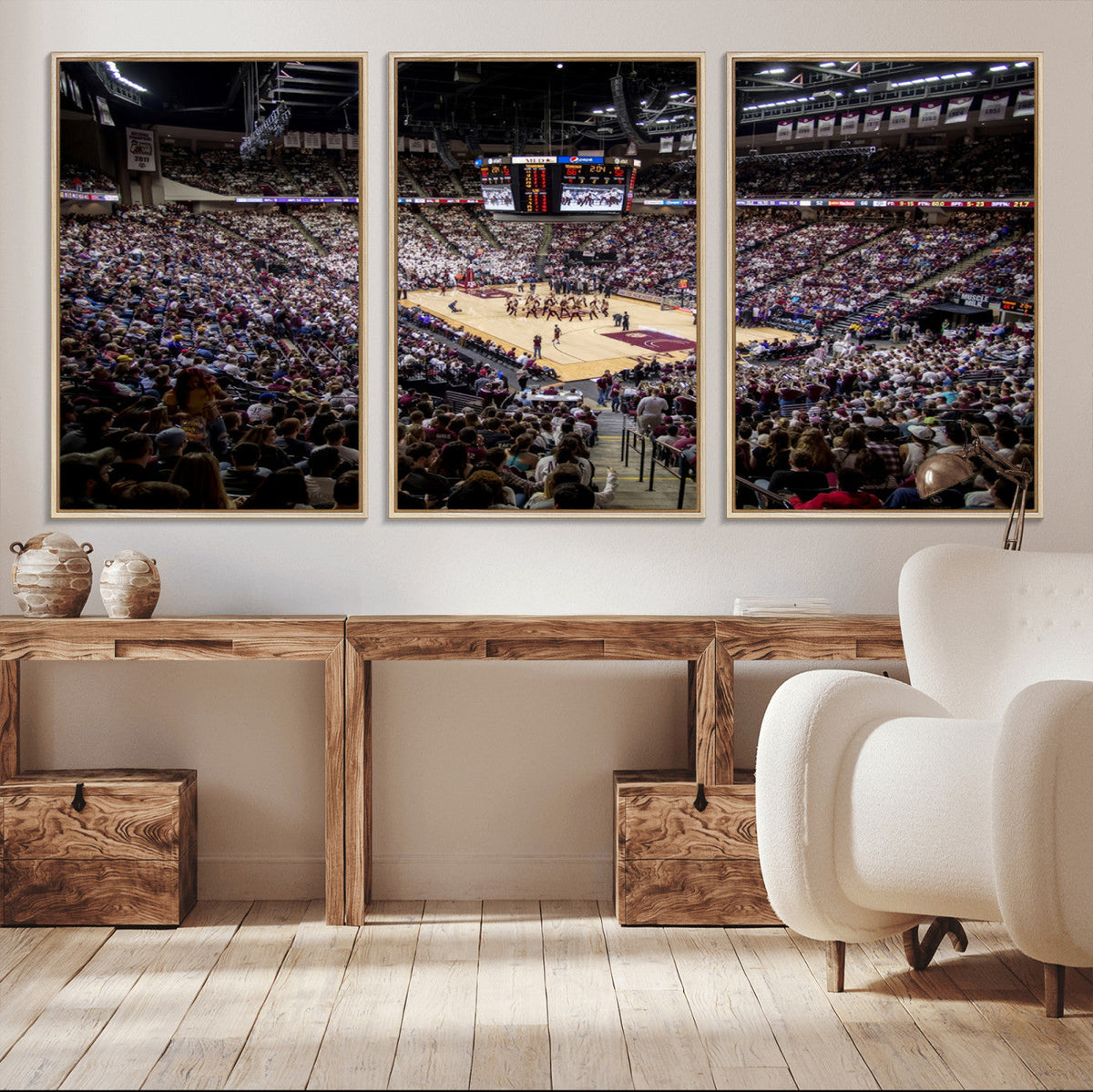 University of Nebraska Cornhuskers Basketball Team Print -