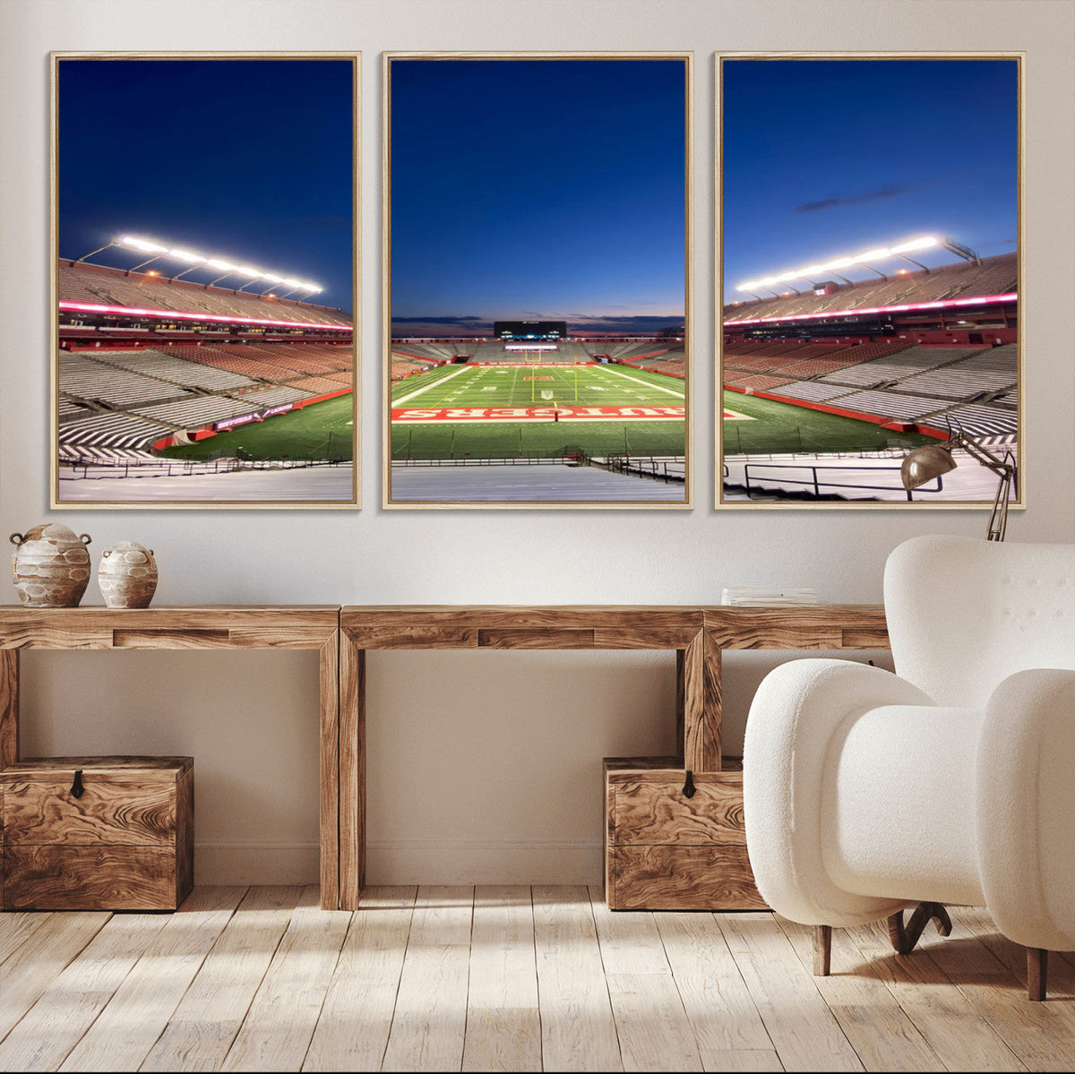 Rutgers Scarlet Knights Football Team Print - Piscataway SHI