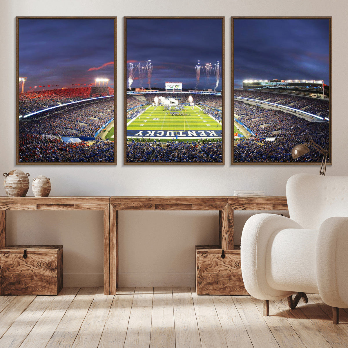 Kroger Field Canvas Wall Art - Kentucky Stadium Wall Art