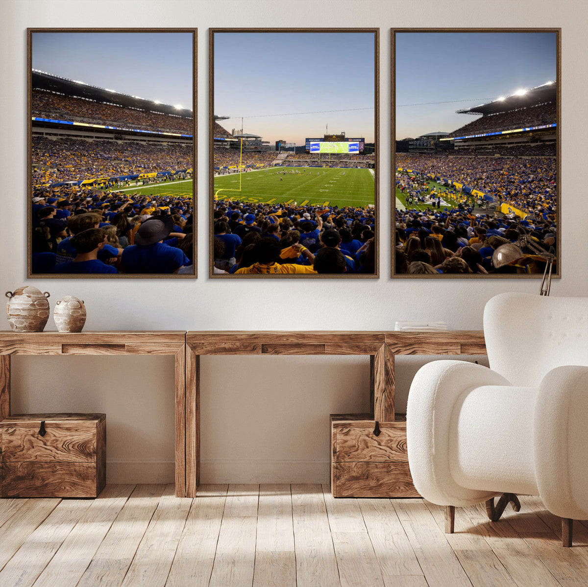 Pittsburgh Panthers Football Team Print - Pittsburgh