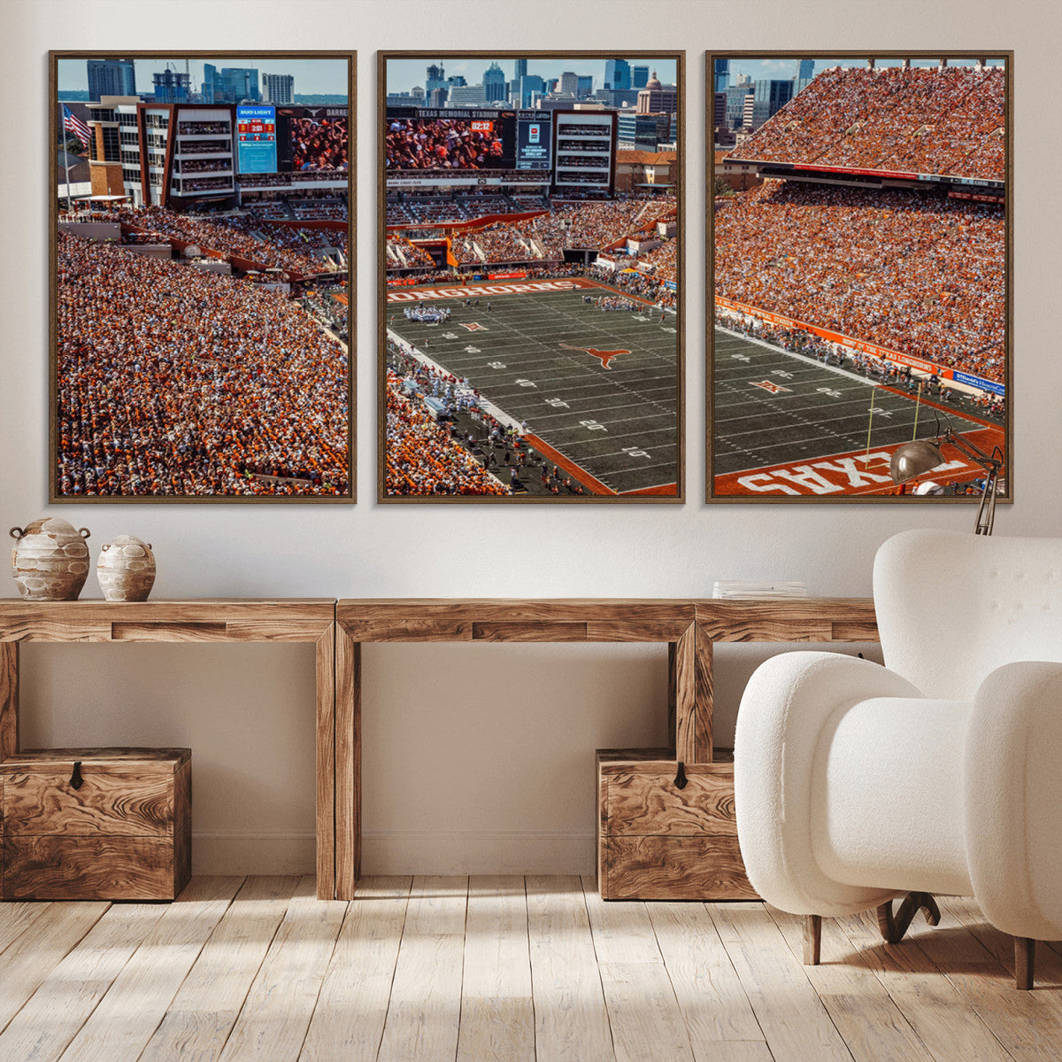 University of Texas Longhorns Football Team Print - Austin