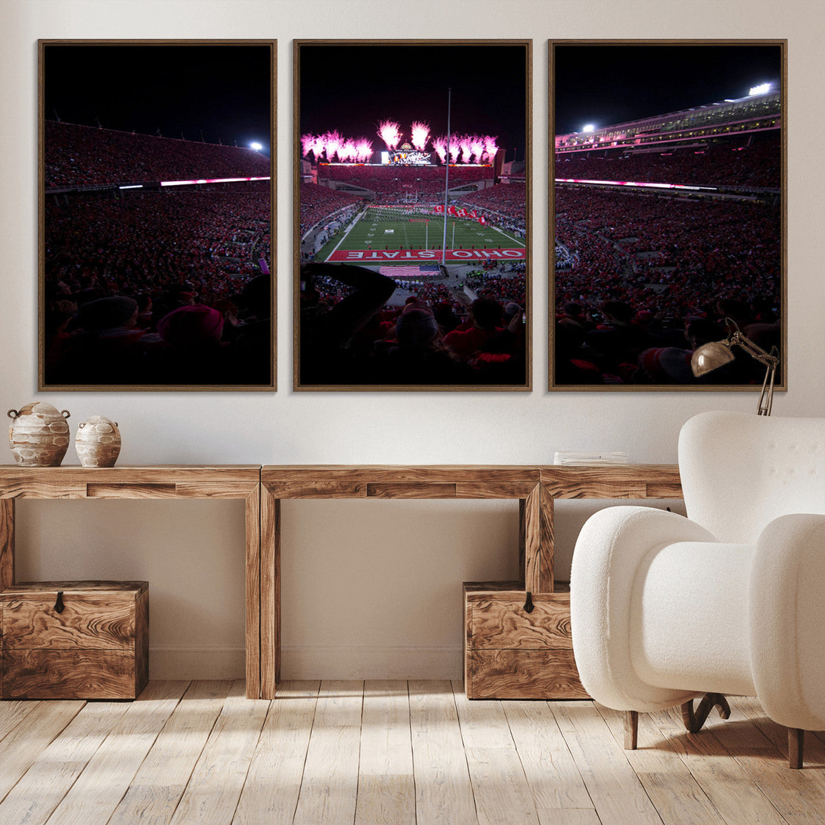 Ohio State University Buckeyes Football Team Print -