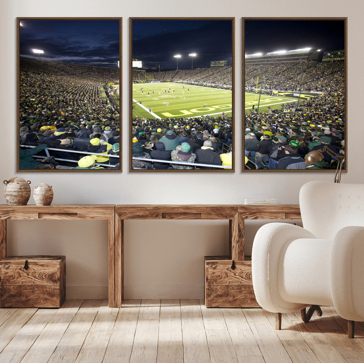 University of Oregon Ducks Football Team Print - Eugene