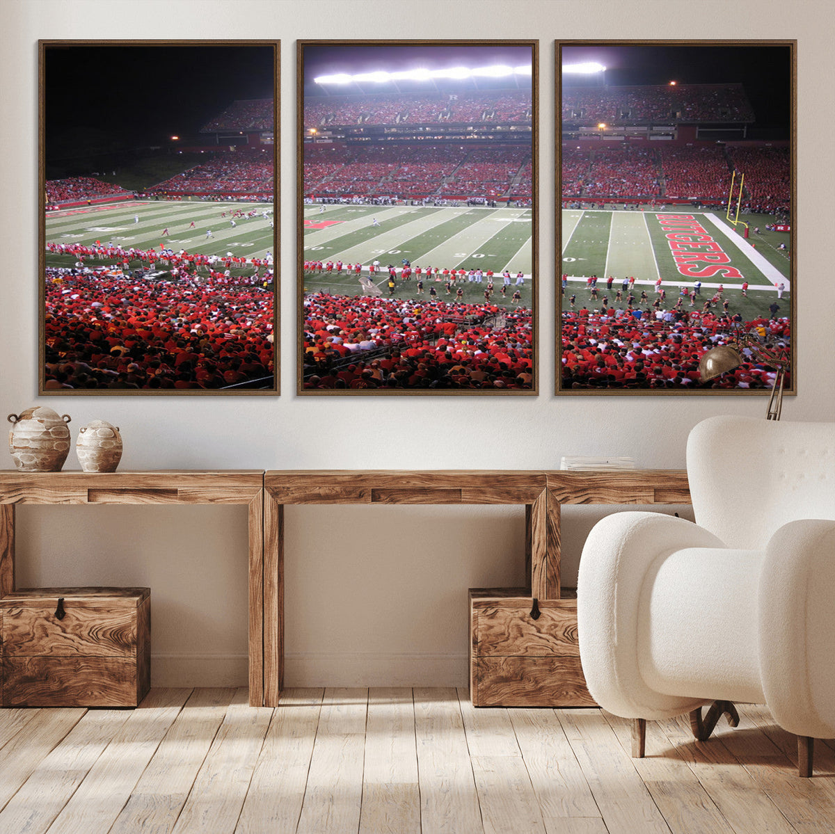Rutgers University Scarlet Knights Football Team Print -