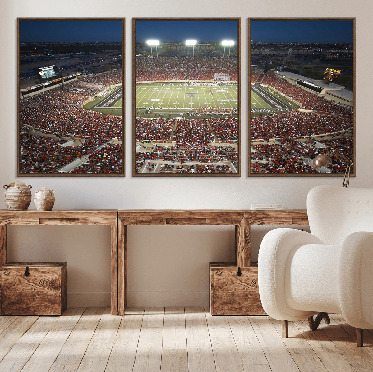Texas Tech Red Raiders Football Team Print - Lubbock Jones