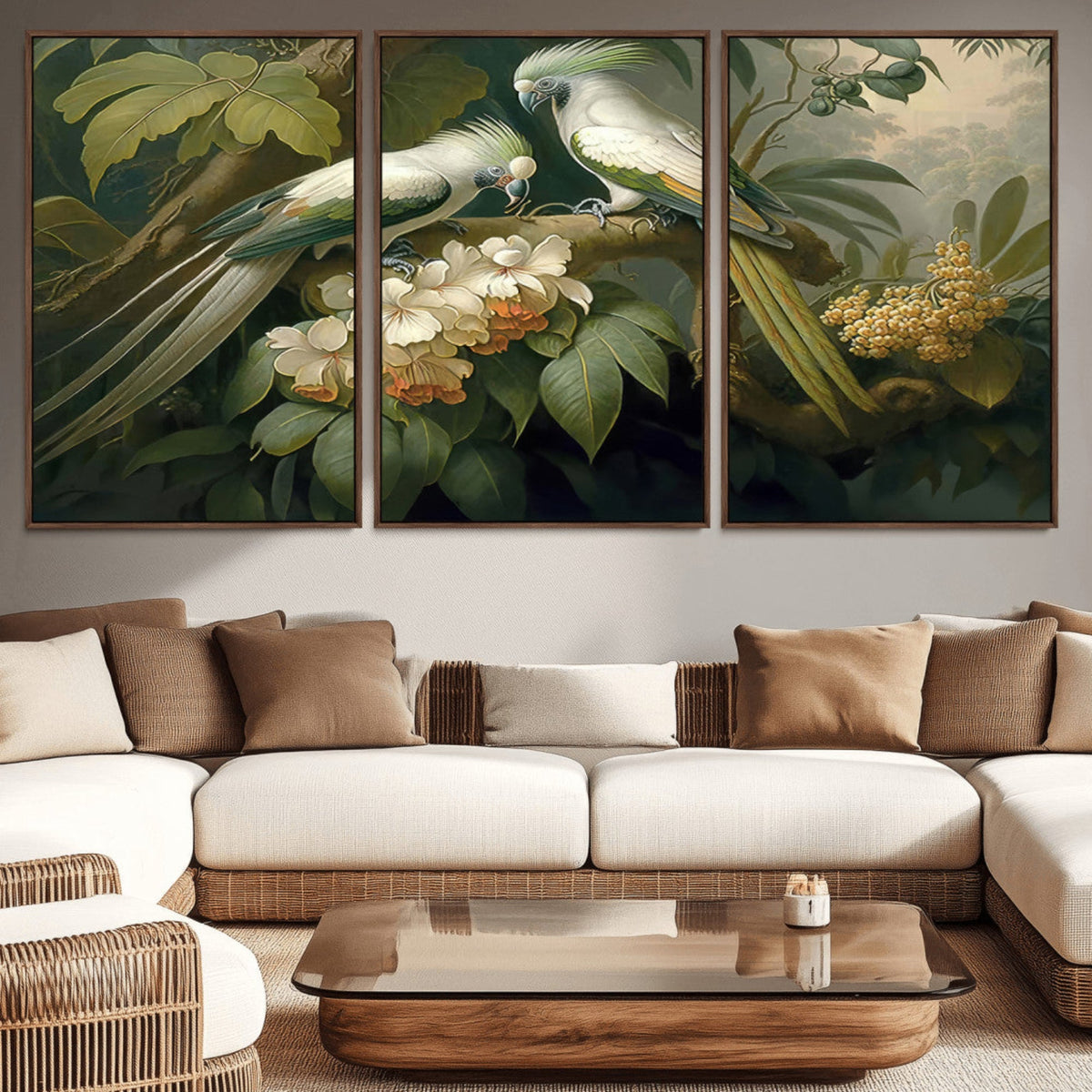 Tropical Paradise Print Wall Art Stunning Artwork of a
