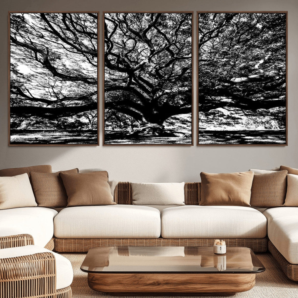 Mighty Angel Oak Wall Art | Angel Oak Tree Art Print