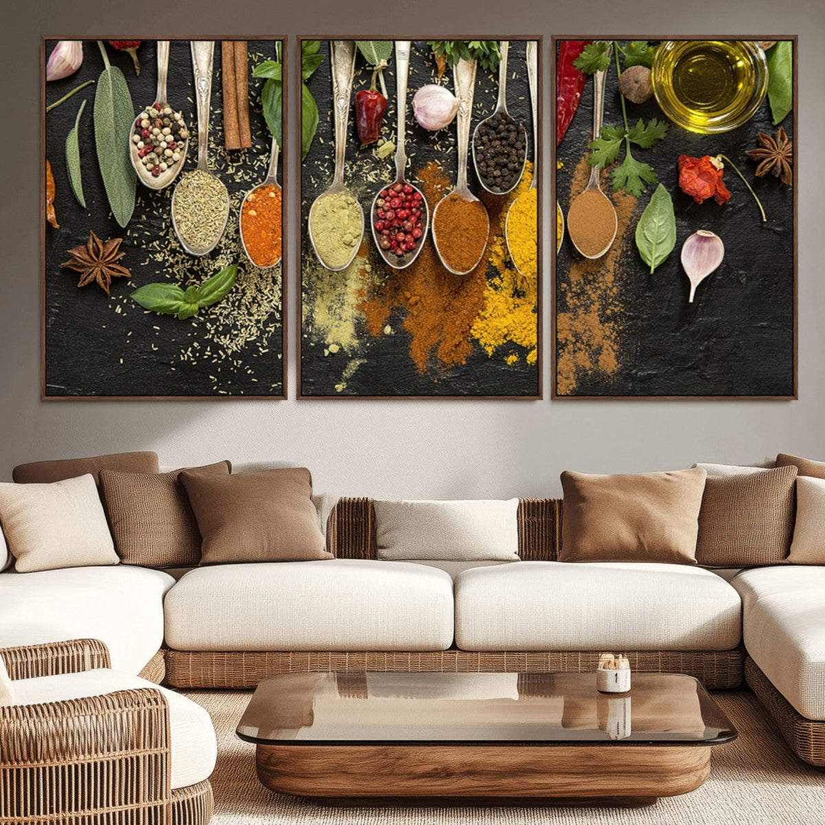 Spices Wall Art Canvas Print