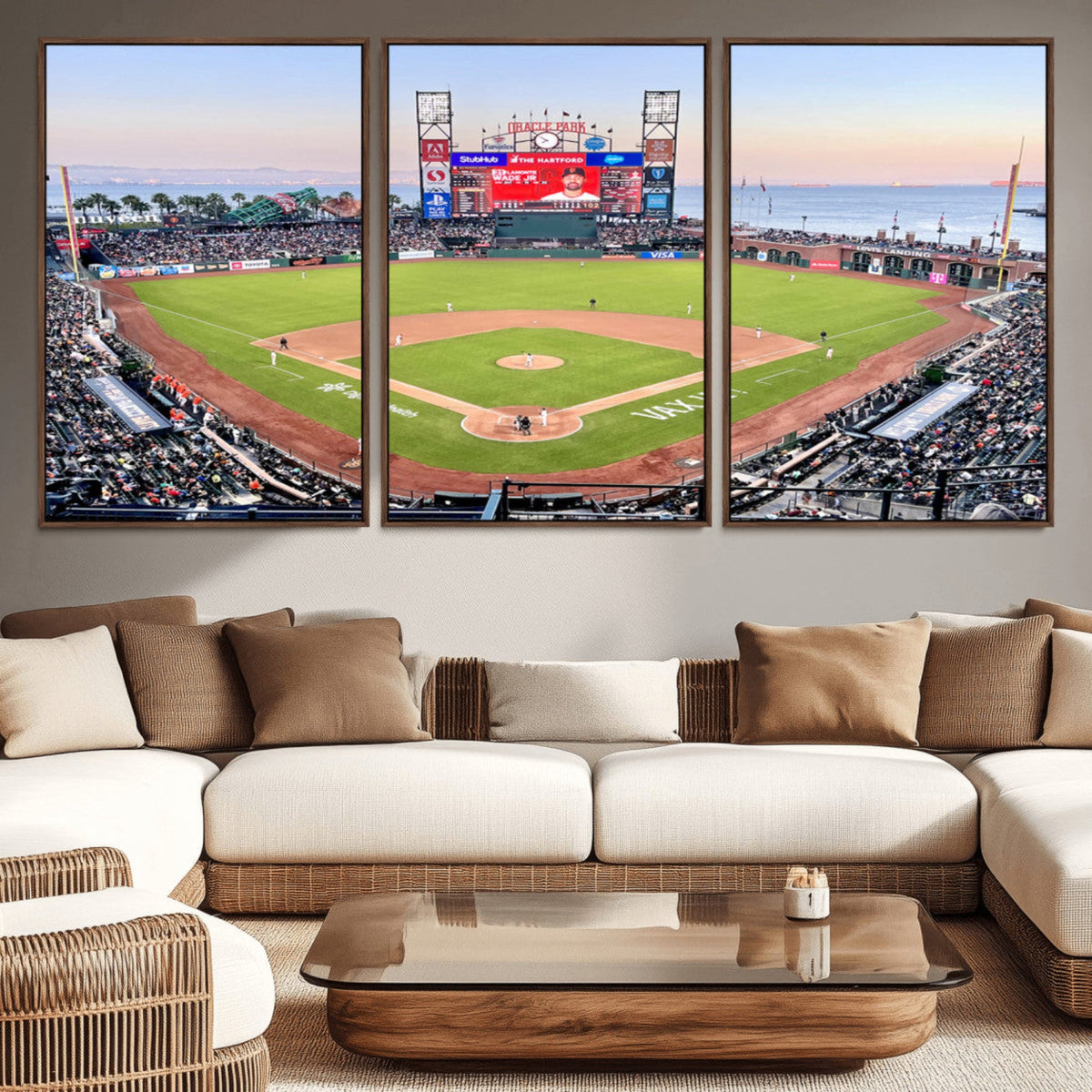 San Francisco Giants Baseball Team Print - Oracle Park