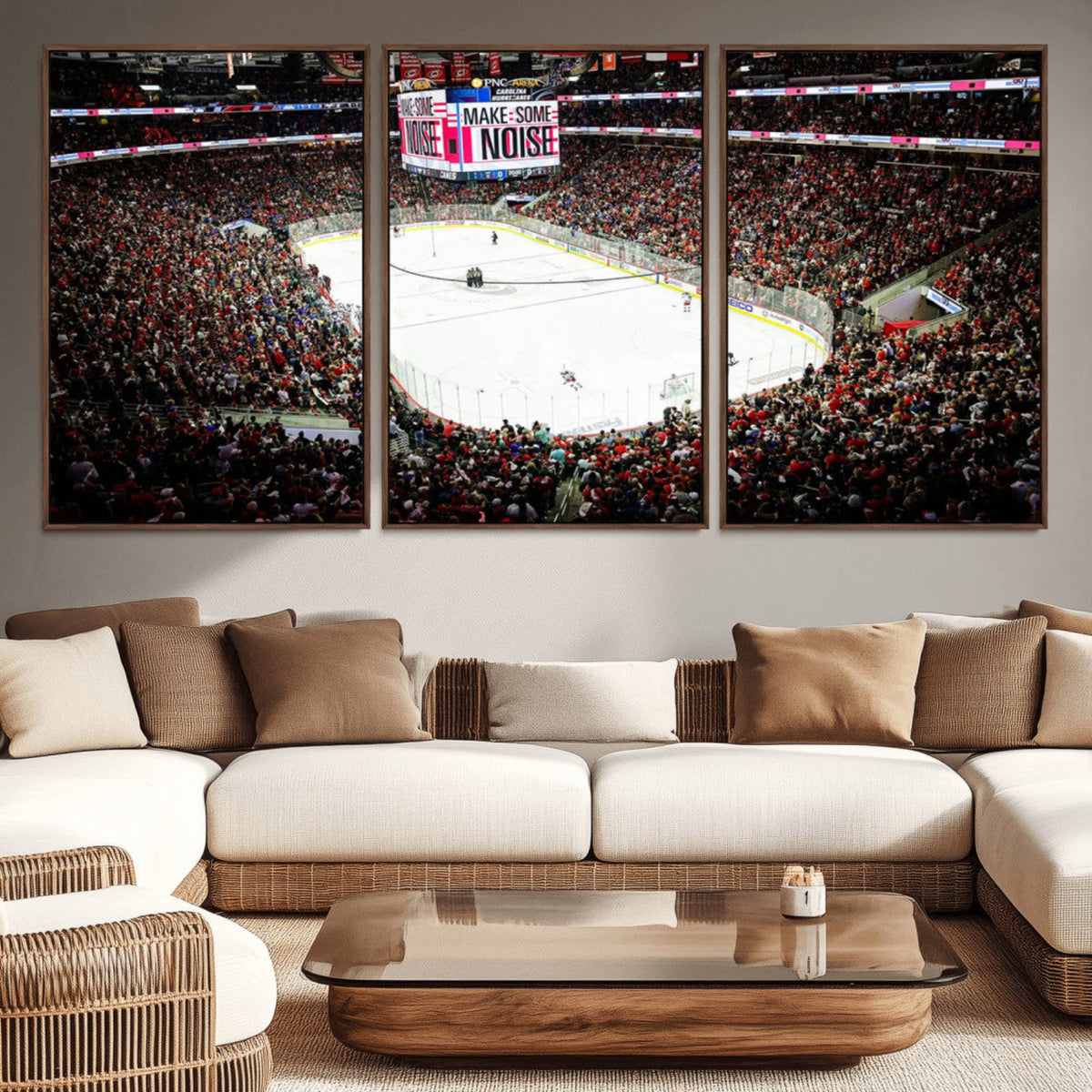 PNC Arena Raleigh North Carolina Hurricanes Hockey Stadium