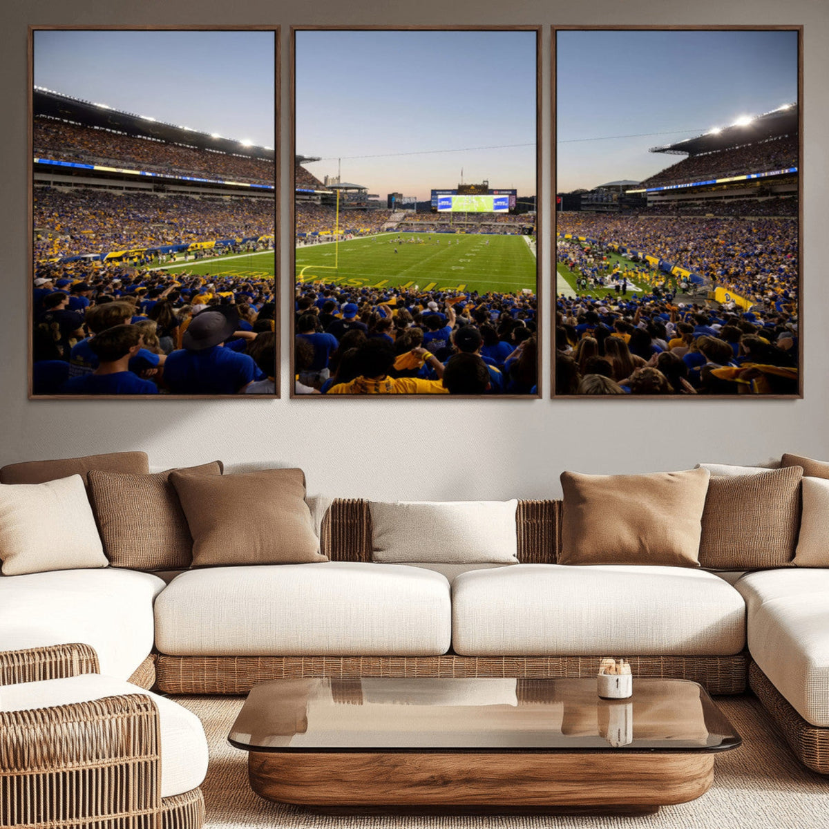 Pittsburgh Panthers Football Team Print - Pittsburgh