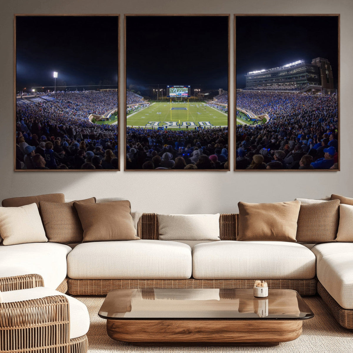 Duke University Blue Devils Football Team Print - Durham