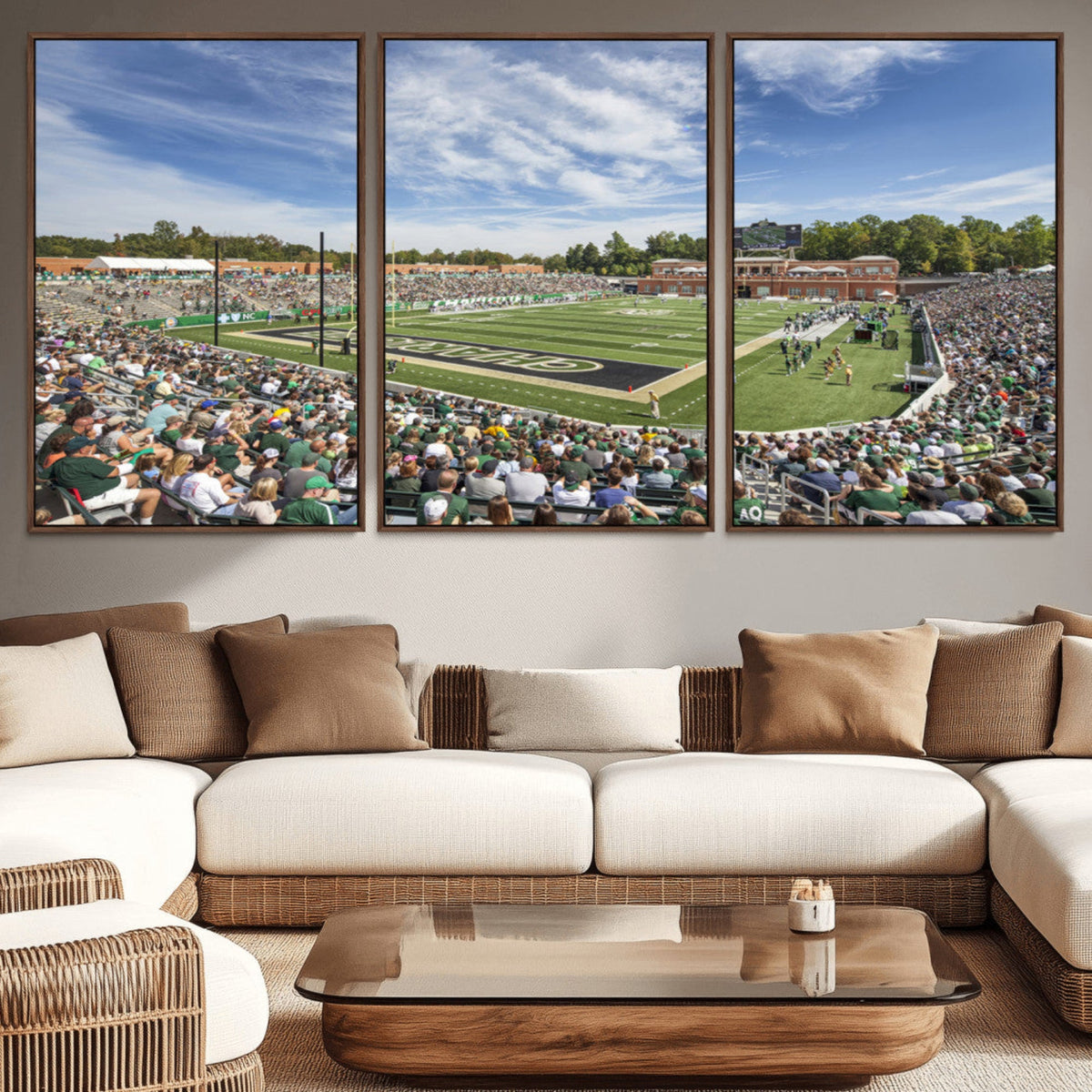 University of Charlotte 49ers Football Team Print -