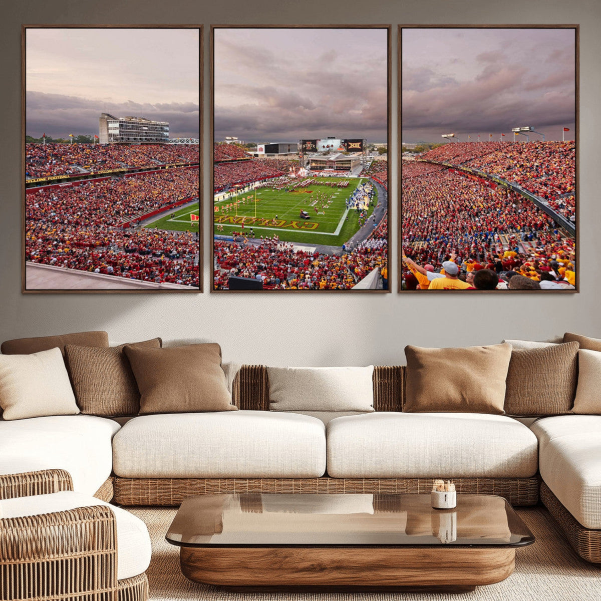 Iowa State University Cyclones Football Team Print - Ames