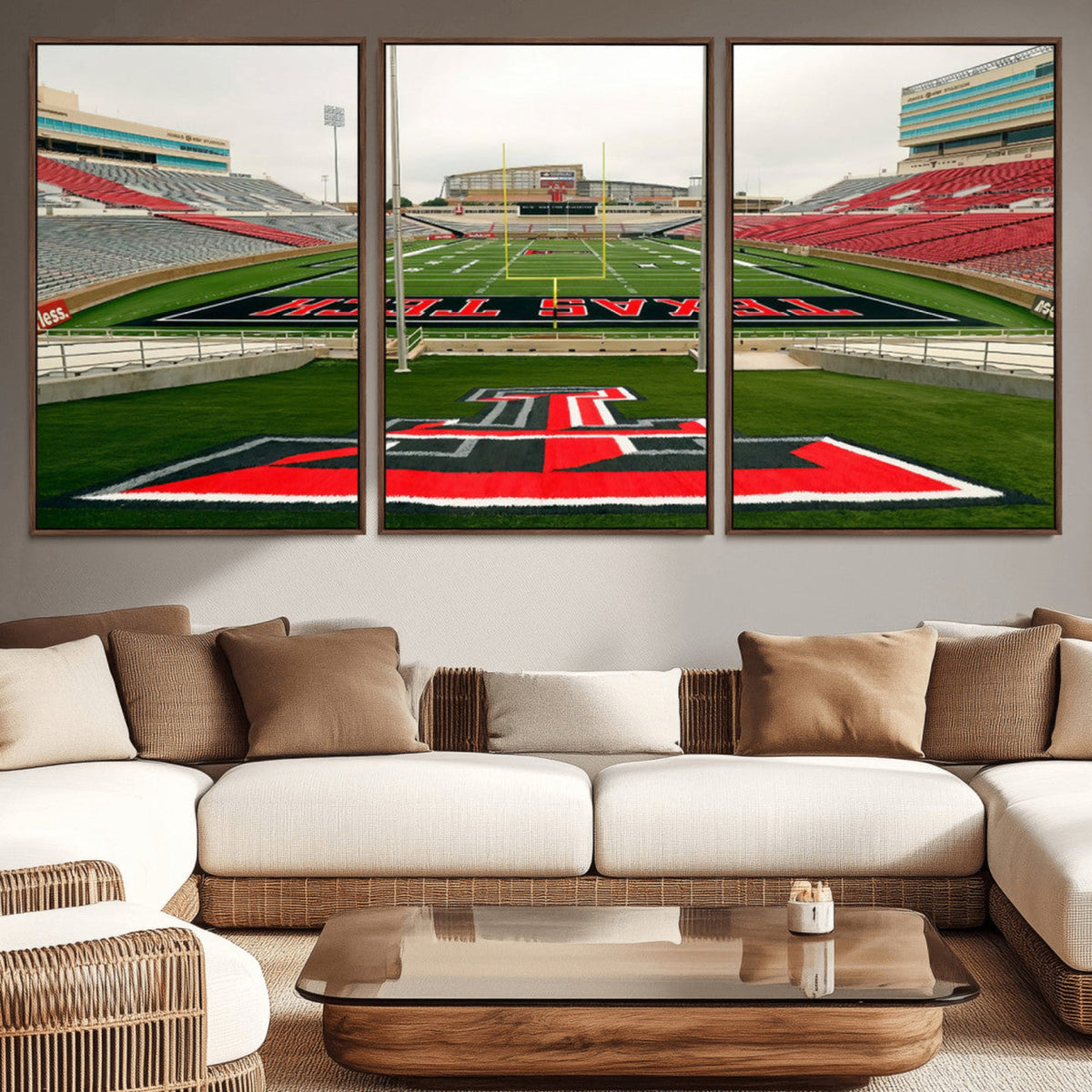 Texas Tech Red Raiders Football Team Print - Lubbock Jones