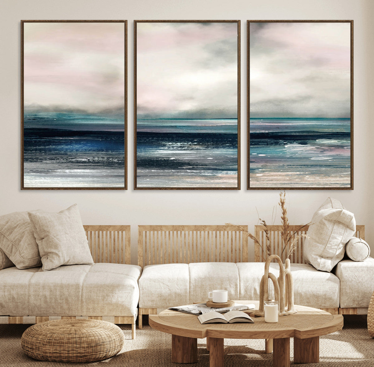 Contemporary Abstract Wall Art Canvas Print