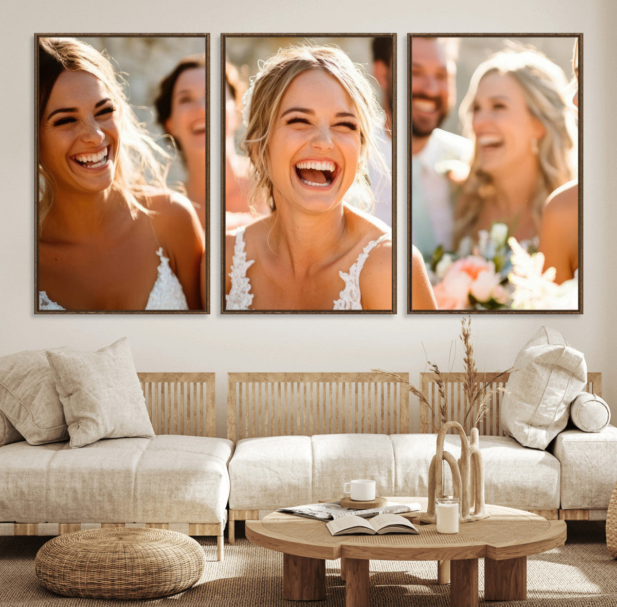 Custom Canvas Print, Personalized Photo Wall Art Unique