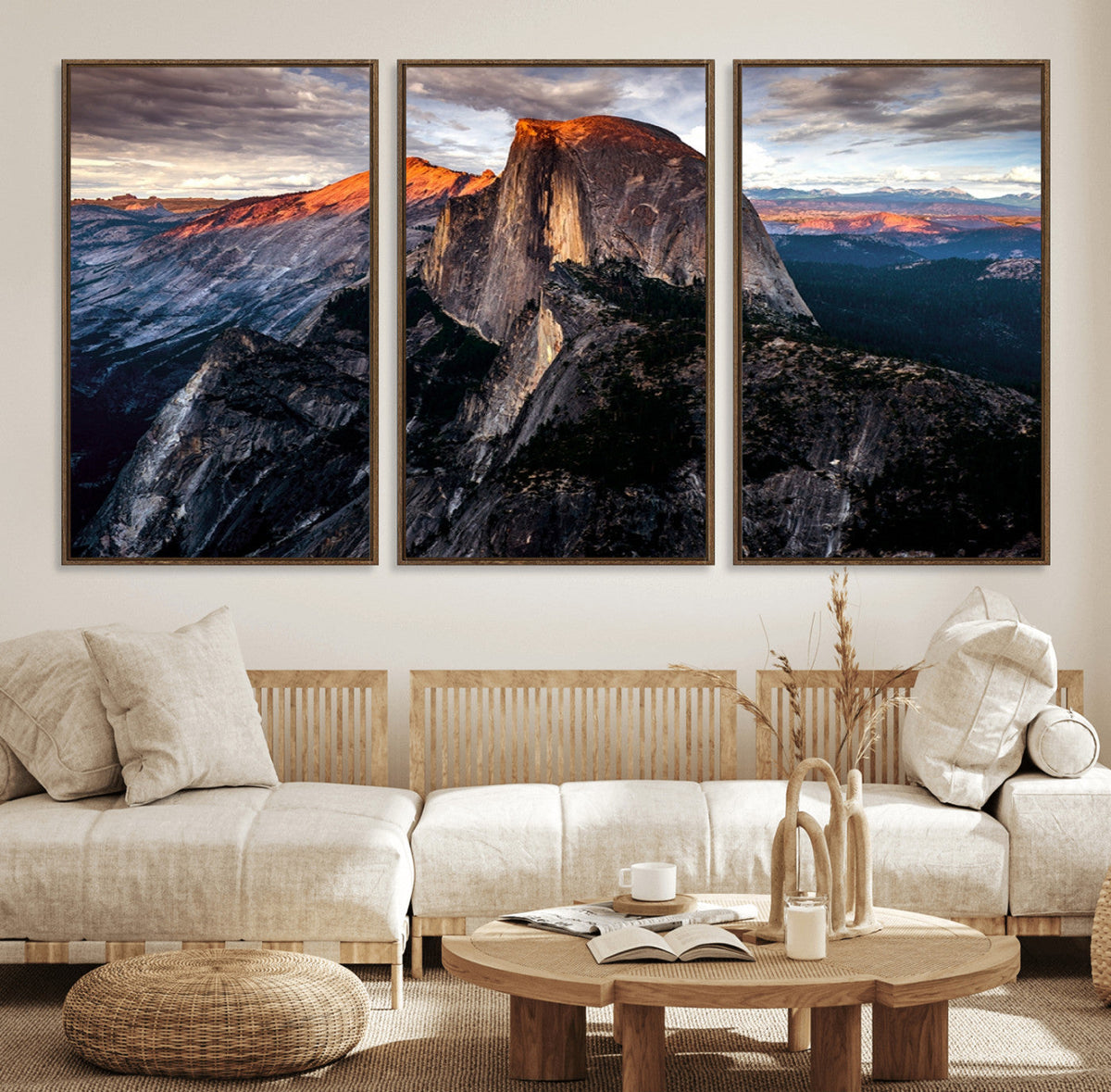 Half Dome Yosemite Wall Art – Majestic Mountain Landscape