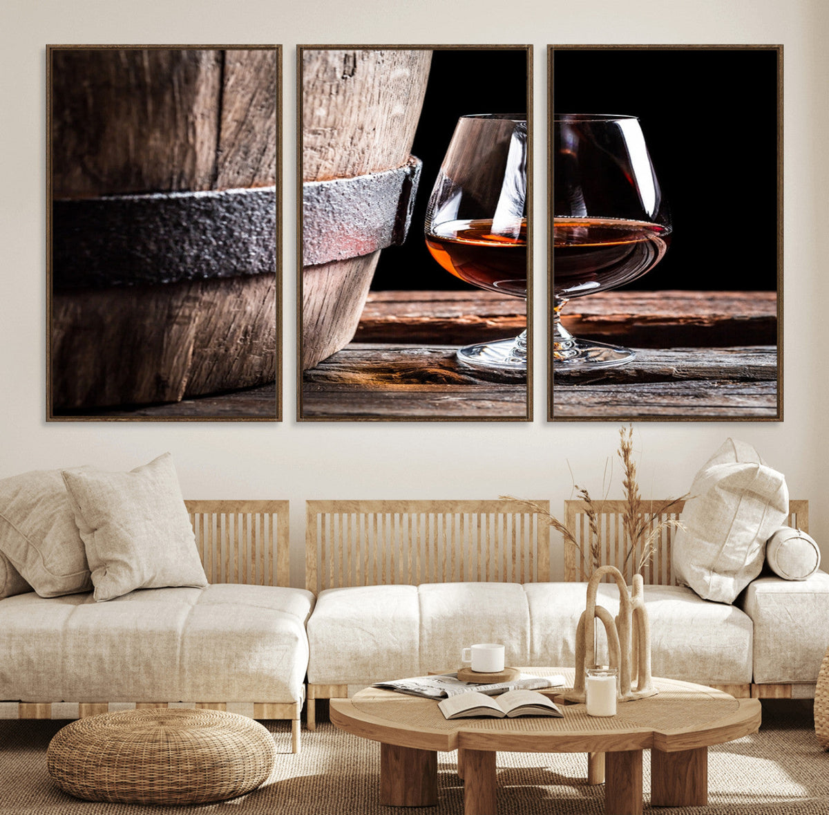 Scots Whiskey Wall Art Canvas Print