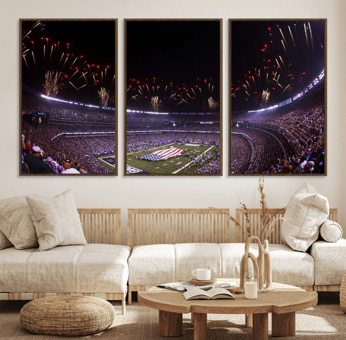 New York Giants Football Team Print - East Rutherford