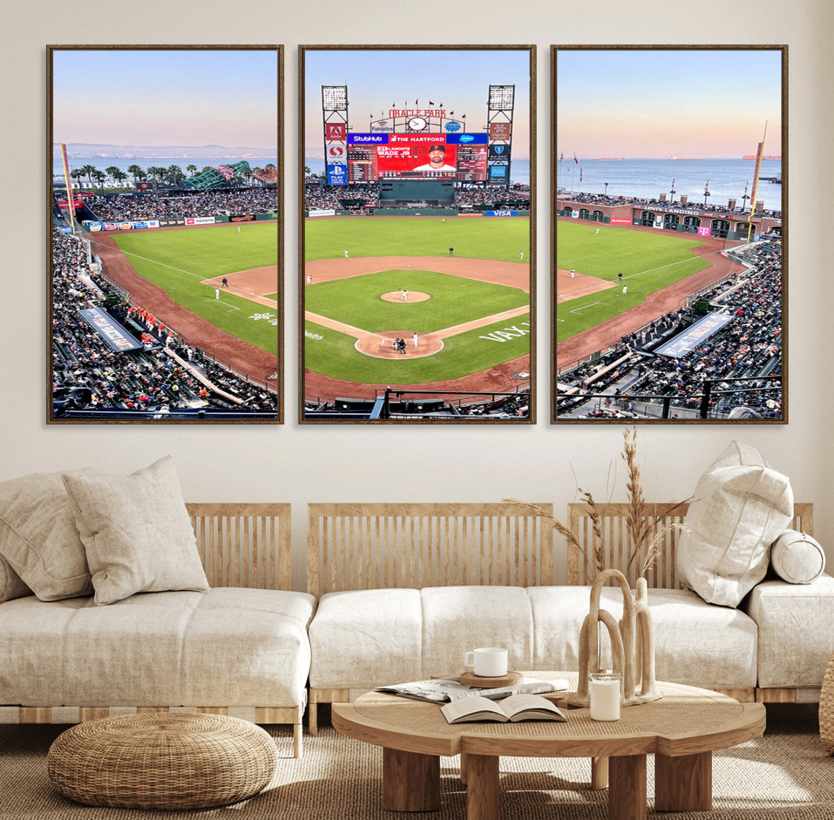 San Francisco Giants Baseball Team Print - Oracle Park