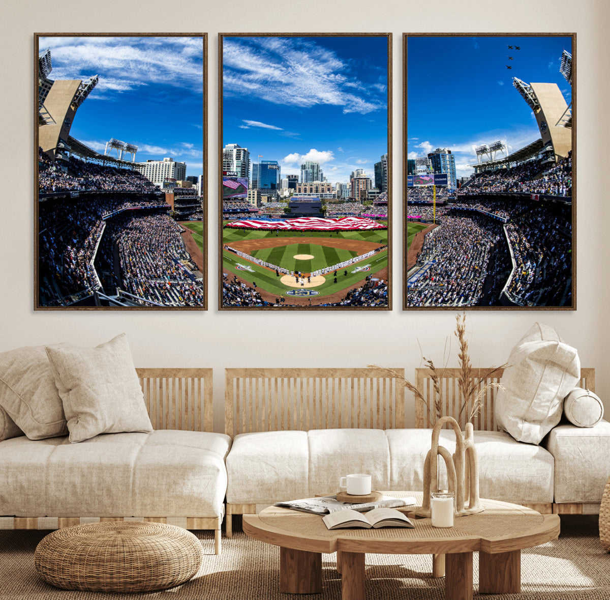 San Diego Padres Baseball Team Print - Petco Park Stadium