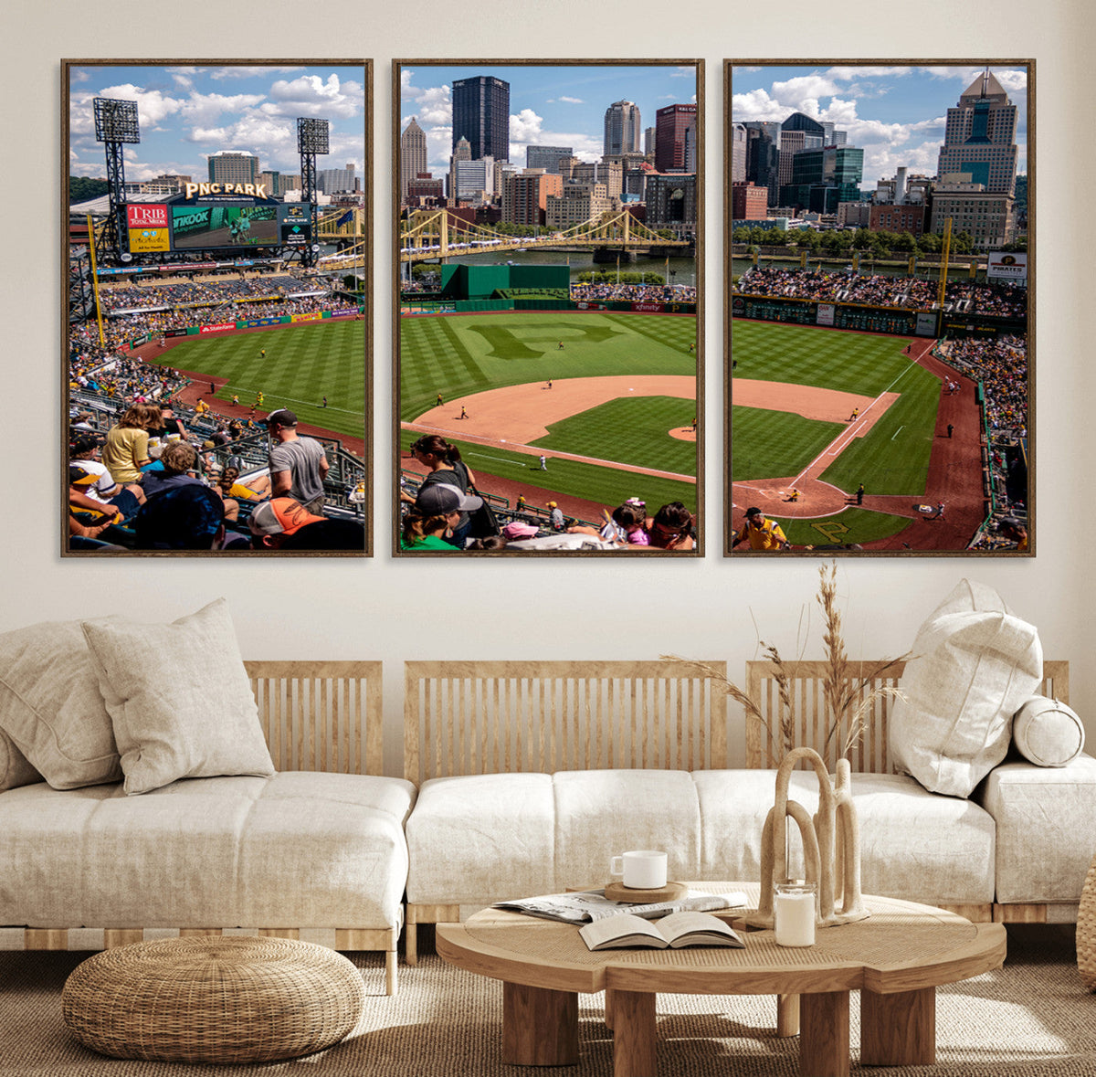 Pittsburgh Pirates Baseball Team Print - PNC Park Stadium