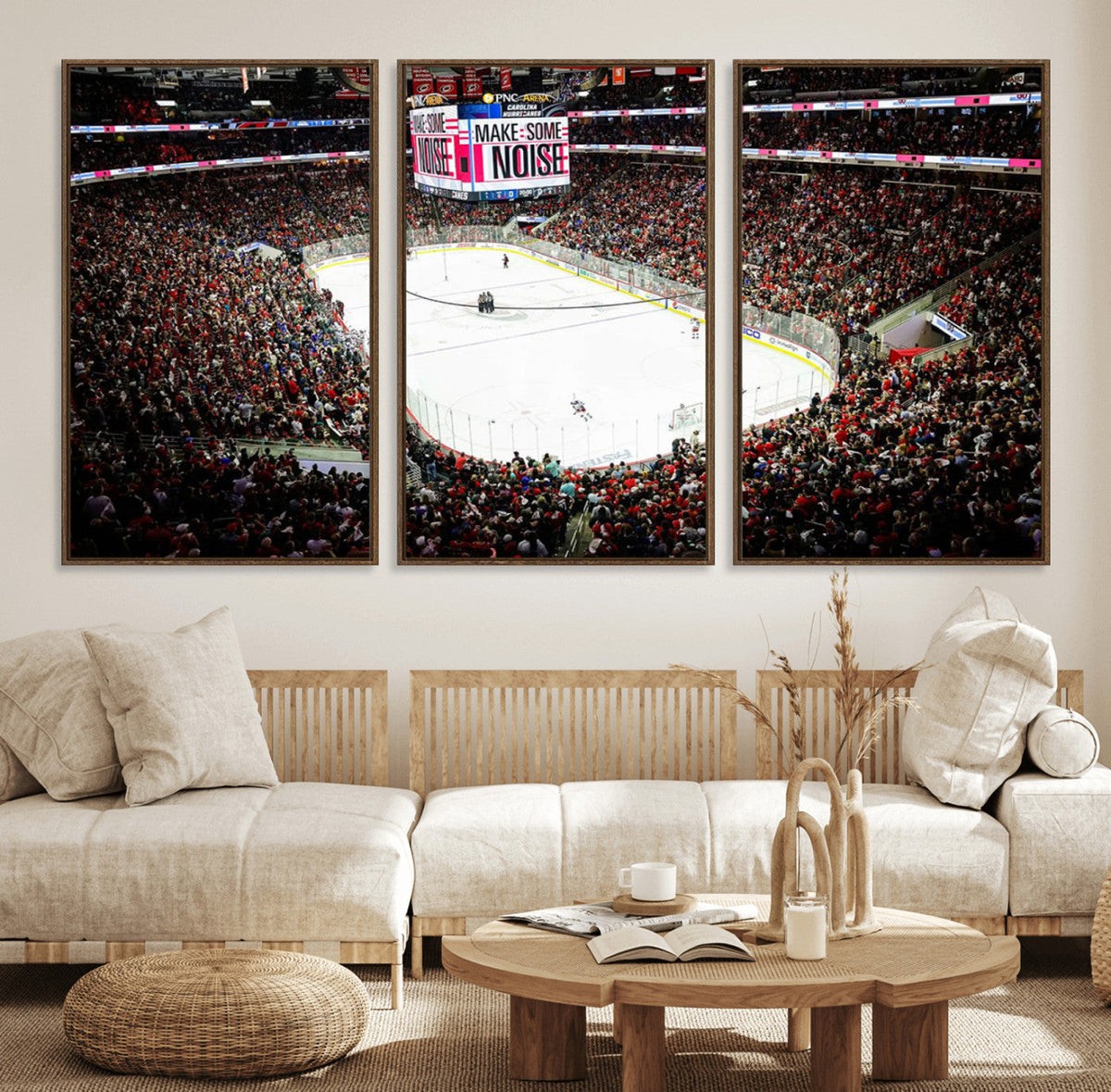 PNC Arena Raleigh North Carolina Hurricanes Hockey Stadium