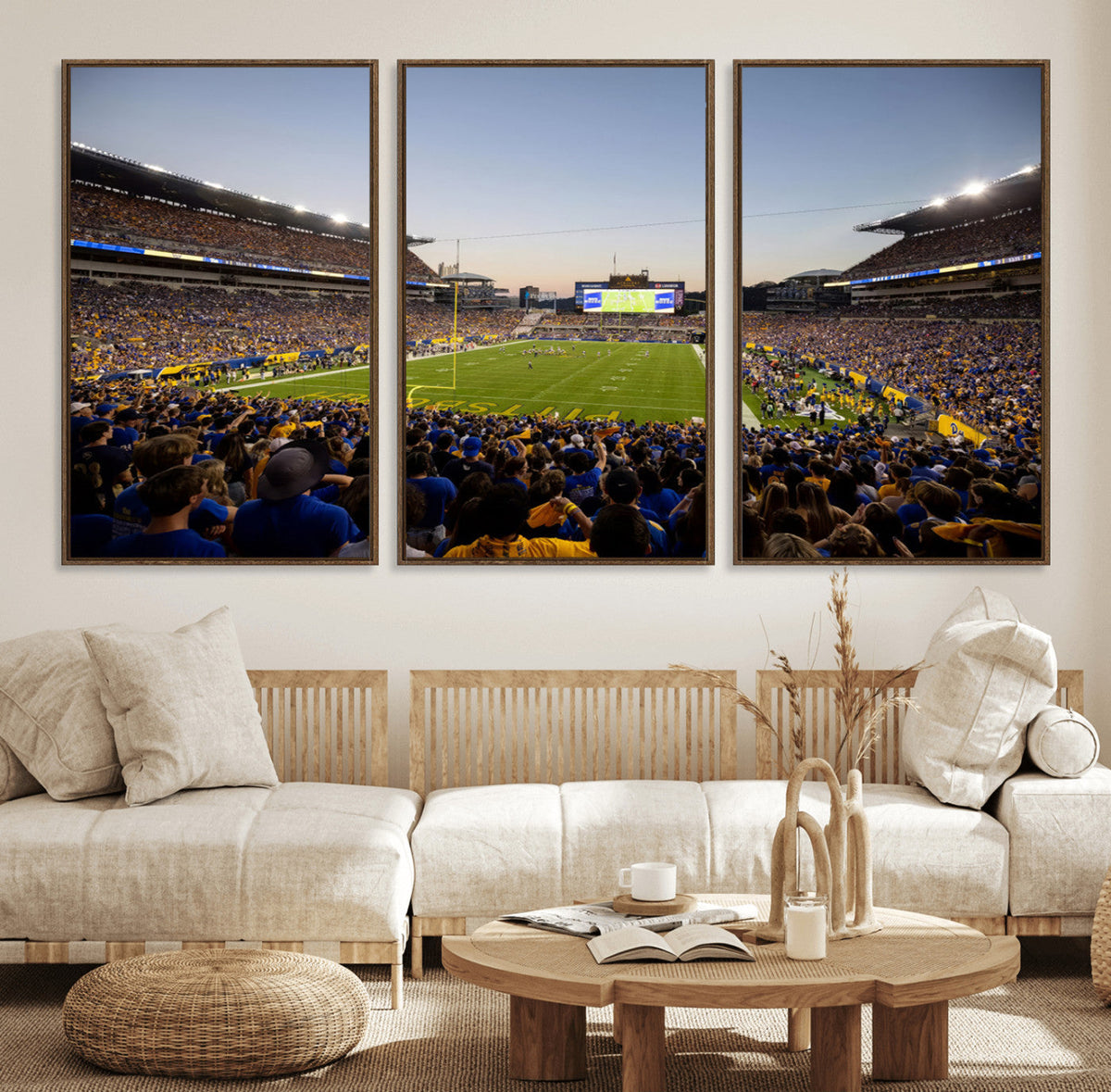 Pittsburgh Panthers Football Team Print - Pittsburgh