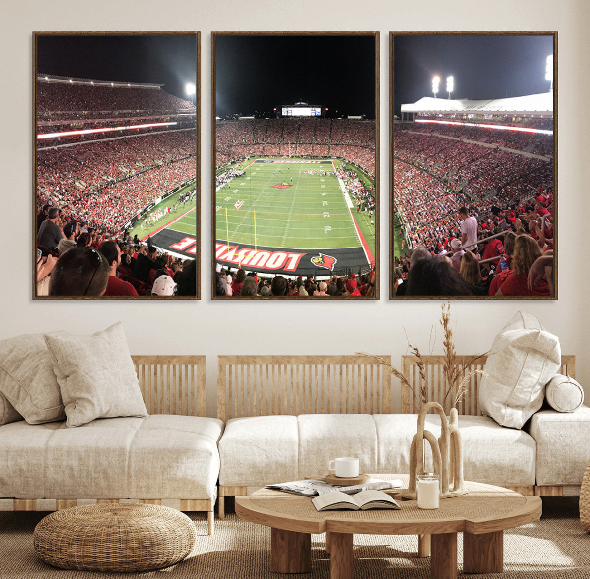 University of Louisville Cardinals Football Team Print -
