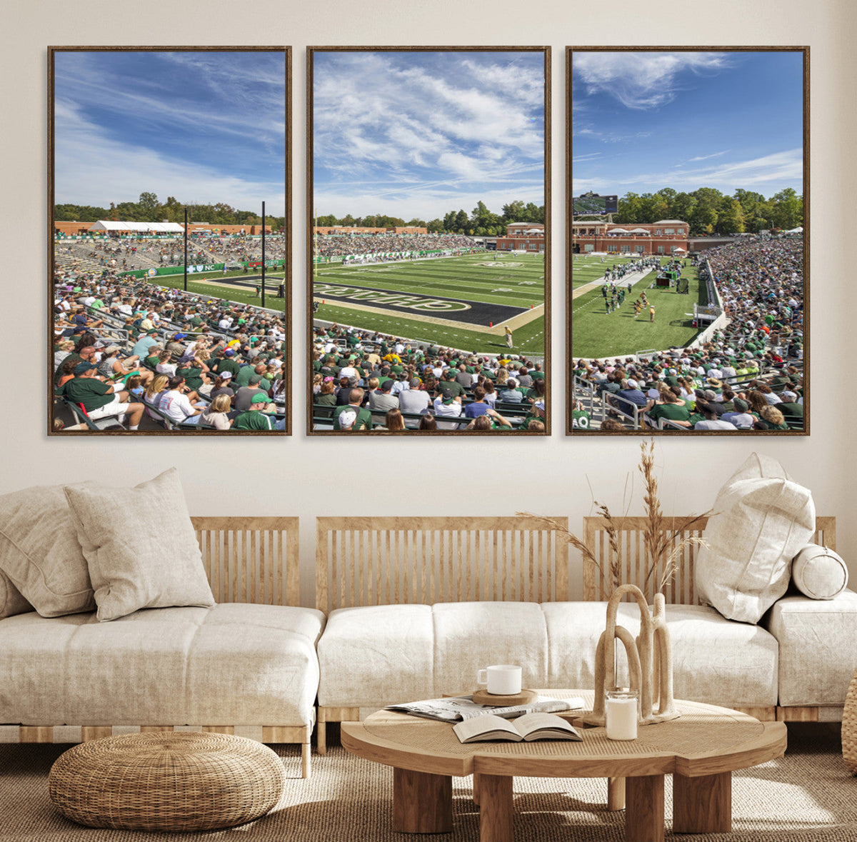 University of Charlotte 49ers Football Team Print -
