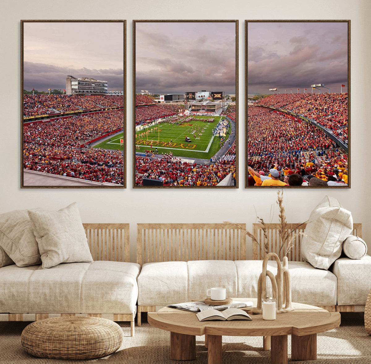 Iowa State University Cyclones Football Team Print - Ames