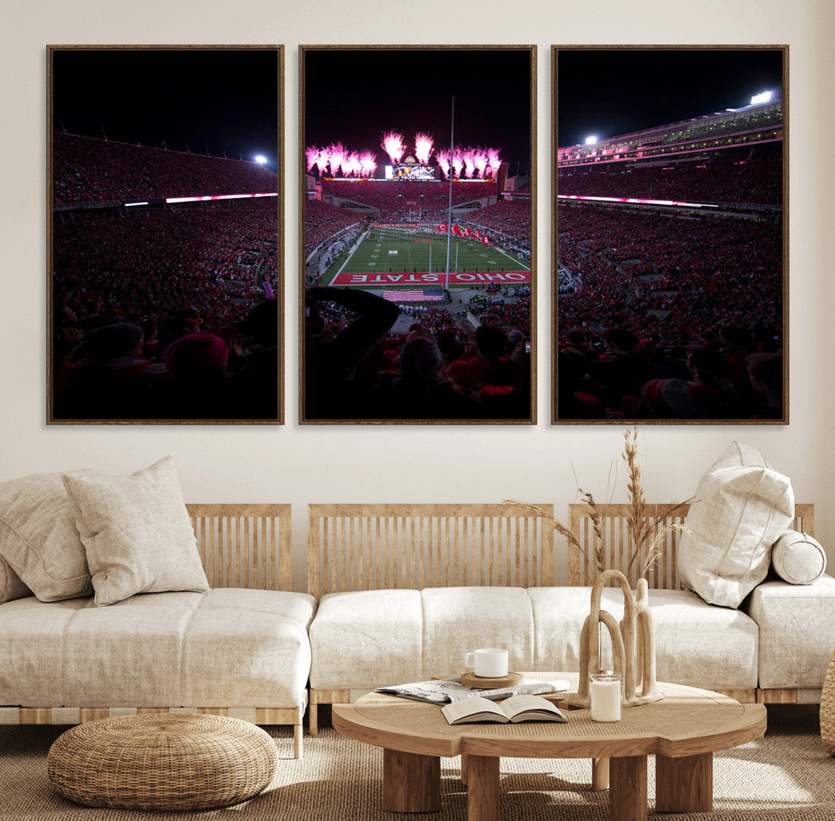 Ohio State University Buckeyes Football Team Print -