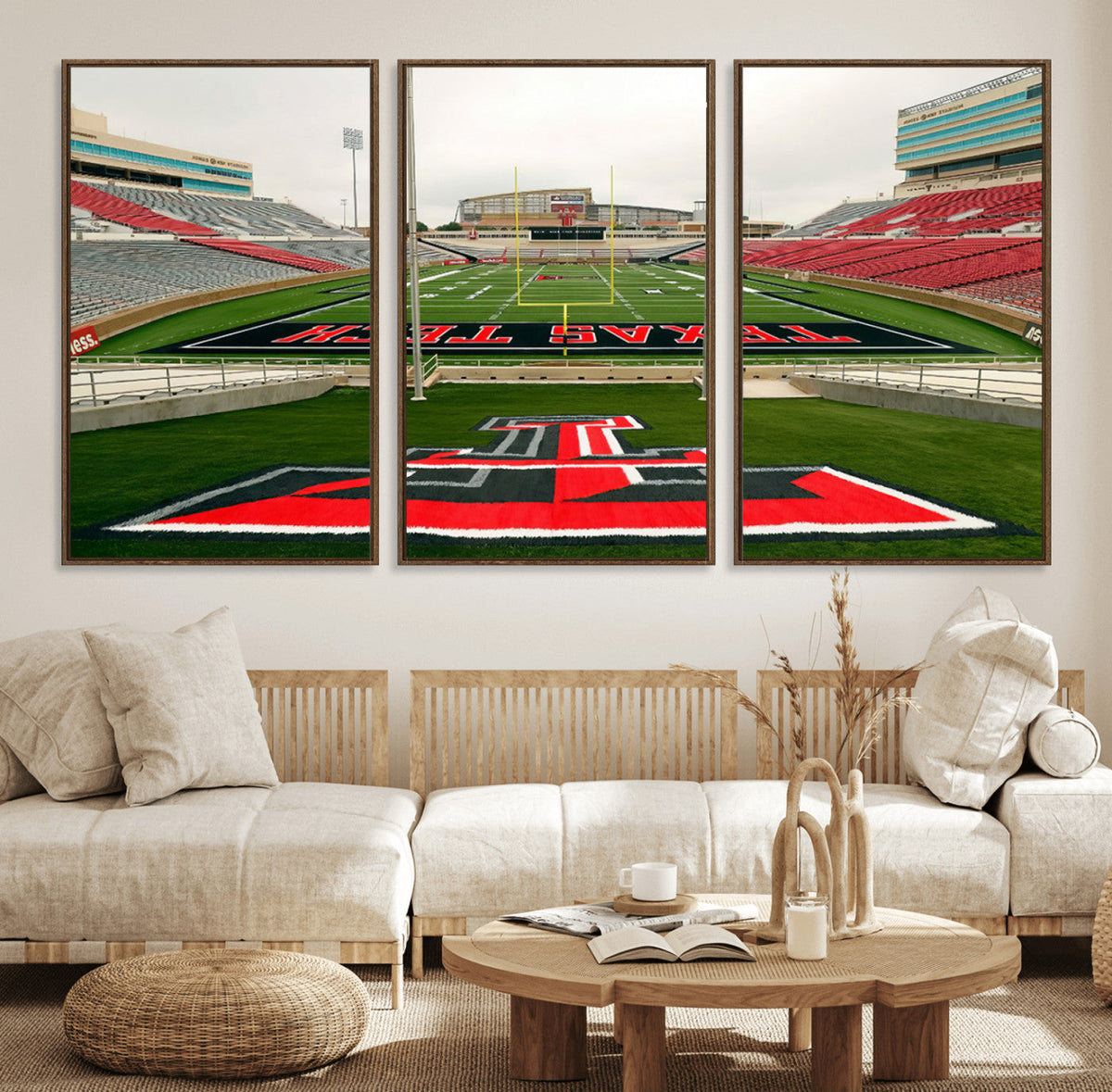 Texas Tech Red Raiders Football Team Print - Lubbock Jones