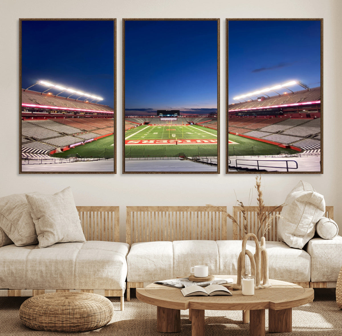 Rutgers Scarlet Knights Football Team Print - Piscataway SHI