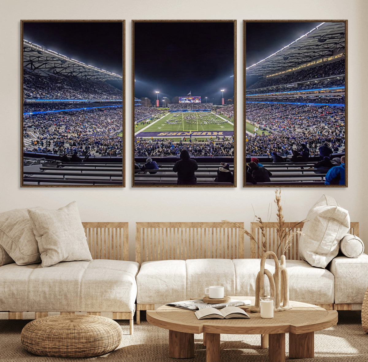 The University of Washington Huskies Football Team Print -
