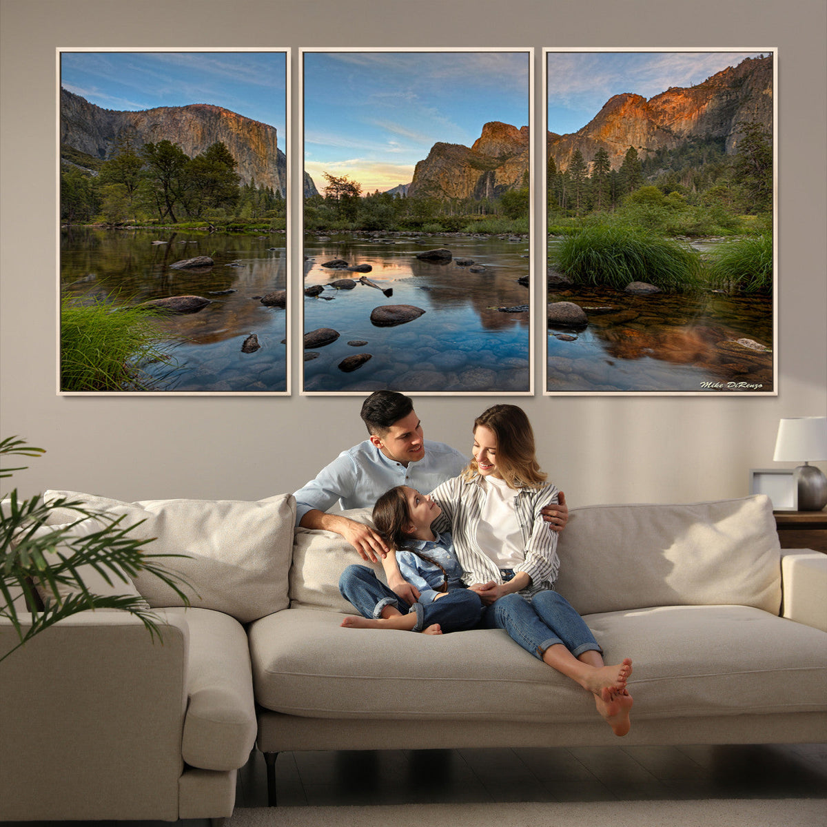 Yosemite Valley Wall Art Canvas Print – Framed El Capitan