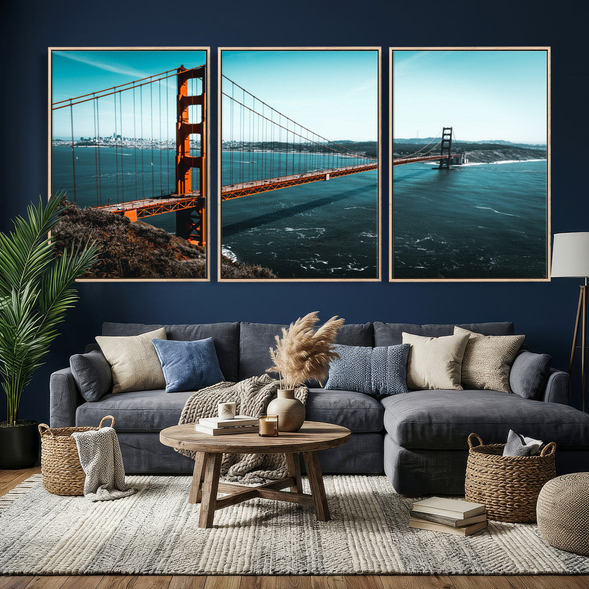 Golden Gate Bridge Wall Art Canvas Print – San Francisco