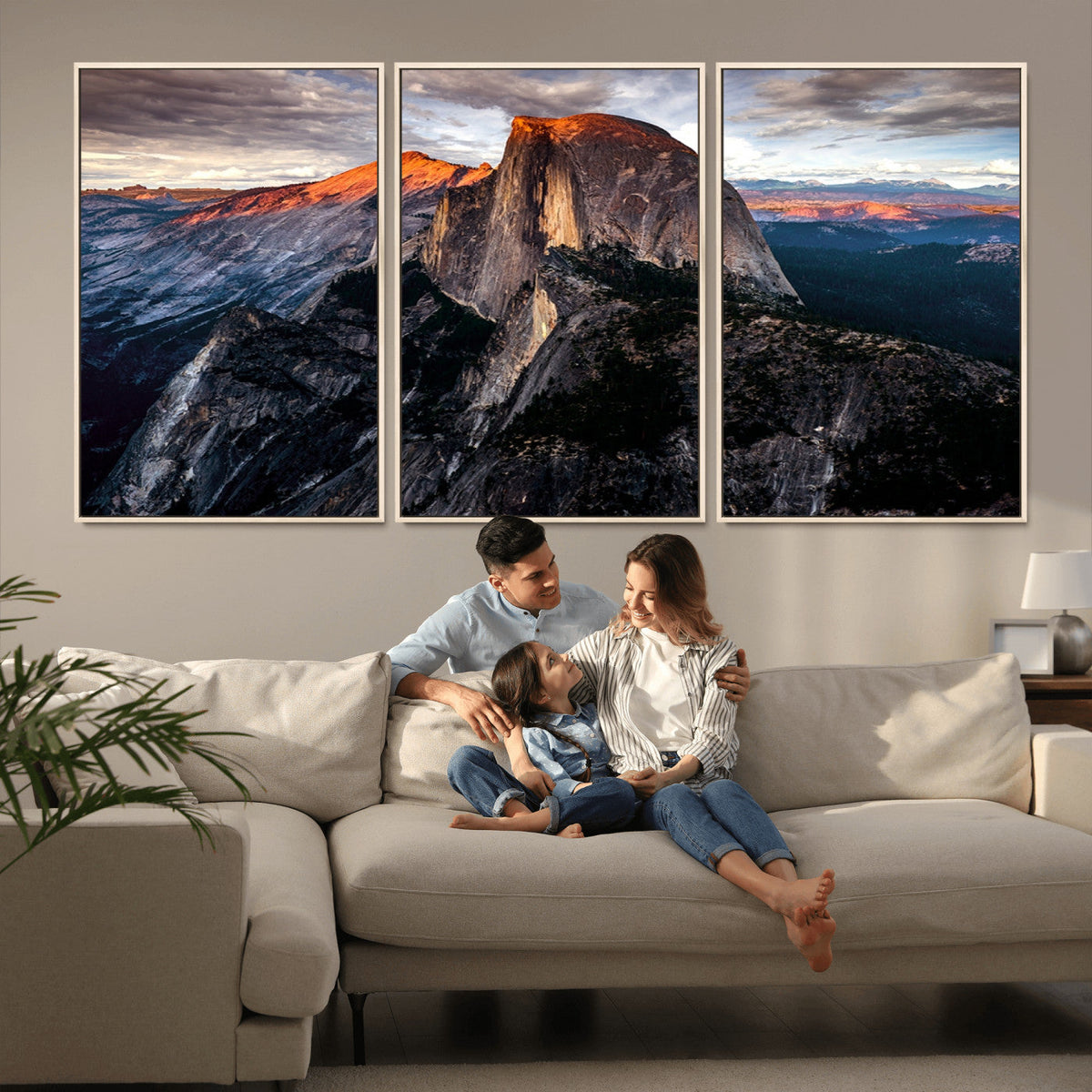 Half Dome Yosemite Wall Art – Majestic Mountain Landscape