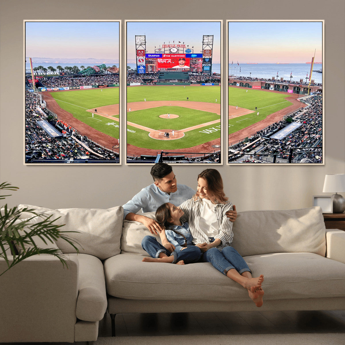 San Francisco Giants Baseball Team Print - Oracle Park