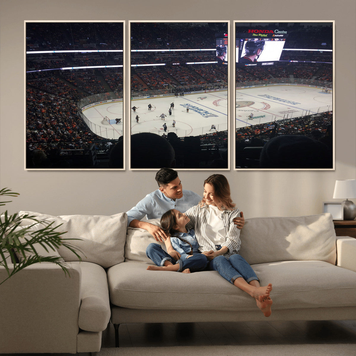 Honda Center California Anaheim Ducks Hockey Stadium Wall
